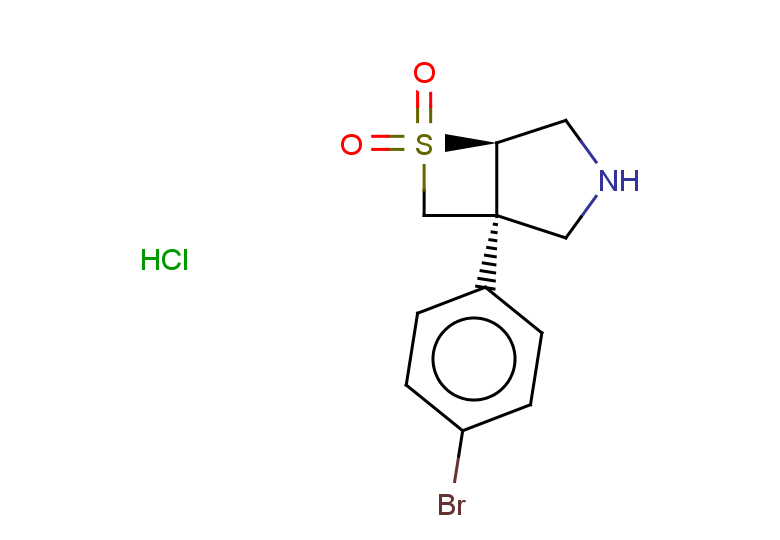 rac-(1R,5S)-1-(4-bromophenyl)-6lambda6-thia-3-azabicyclo[3.2.0]heptane-6,6-dione hydrochloride, cis