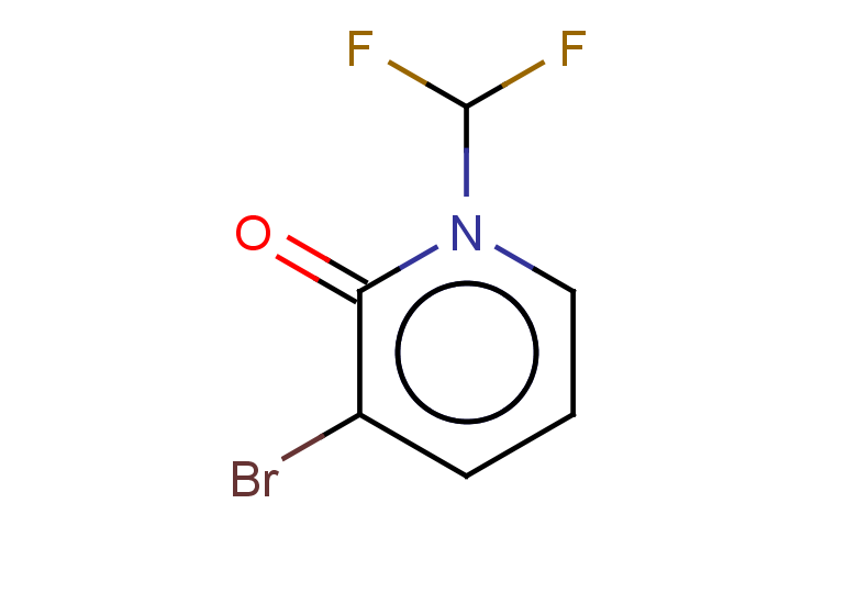 3-bromo-1-(difluoromethyl)-1,2-dihydropyridin-2-one