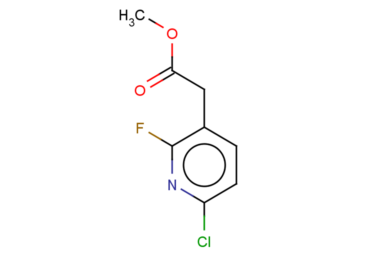 methyl 2-(6-chloro-2-fluoropyridin-3-yl)acetate