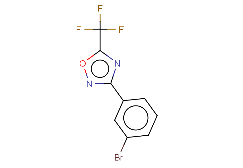 3-(3-bromophenyl)-5-(trifluoromethyl)-1,2,4-oxadiazole