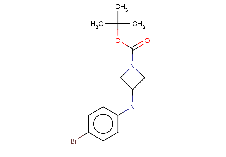 tert-butyl 3-[(4-bromophenyl)amino]azetidine-1-carboxylate