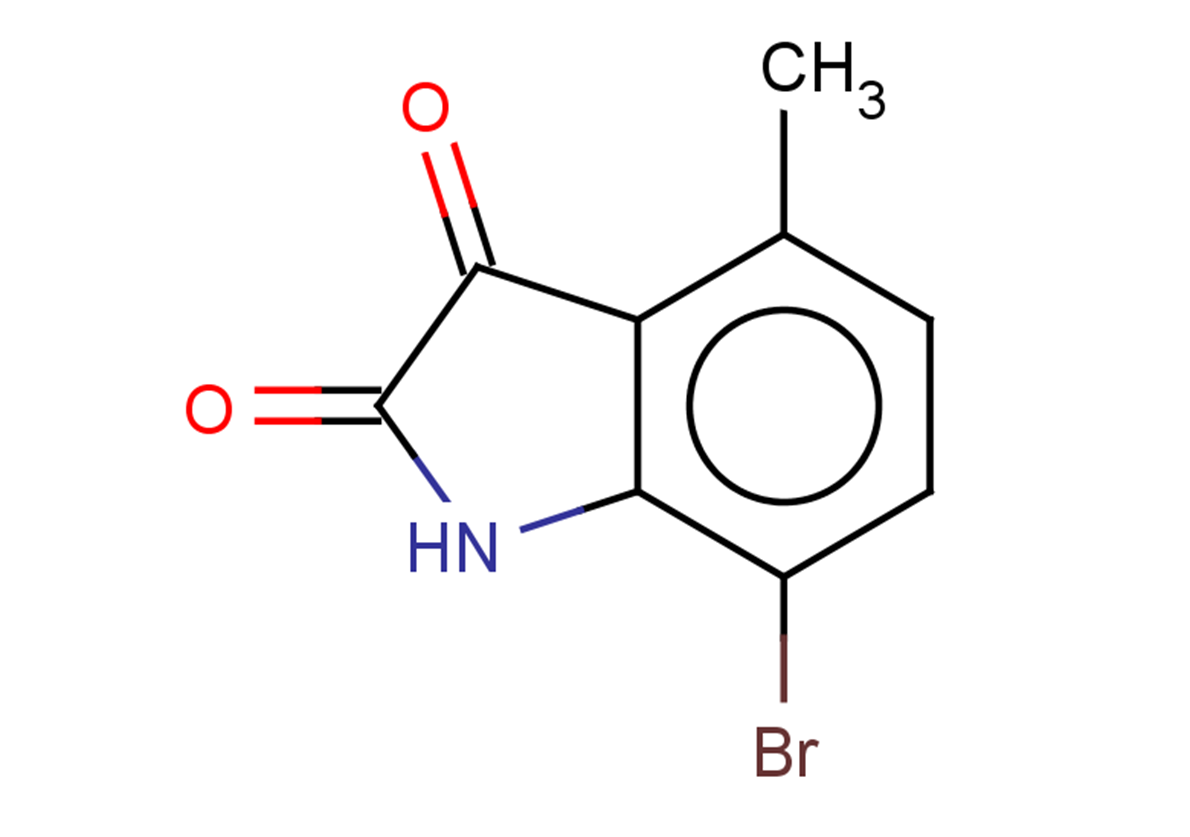 7-bromo-4-methyl-2,3-dihydro-1H-indole-2,3-dione