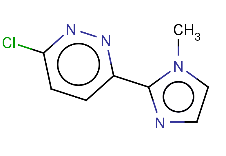 3-chloro-6-(1-methyl-1H-imidazol-2-yl)pyridazine