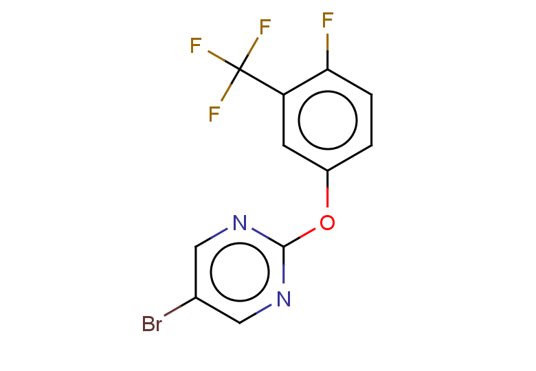 5-bromo-2-[4-fluoro-3-(trifluoromethyl)phenoxy]pyrimidine