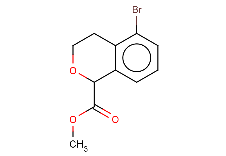 methyl 5-bromo-3,4-dihydro-1H-2-benzopyran-1-carboxylate