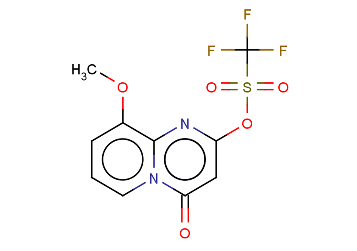 9-methoxy-4-oxo-4H-pyrido[1,2-a]pyrimidin-2-yl trifluoromethanesulfonate