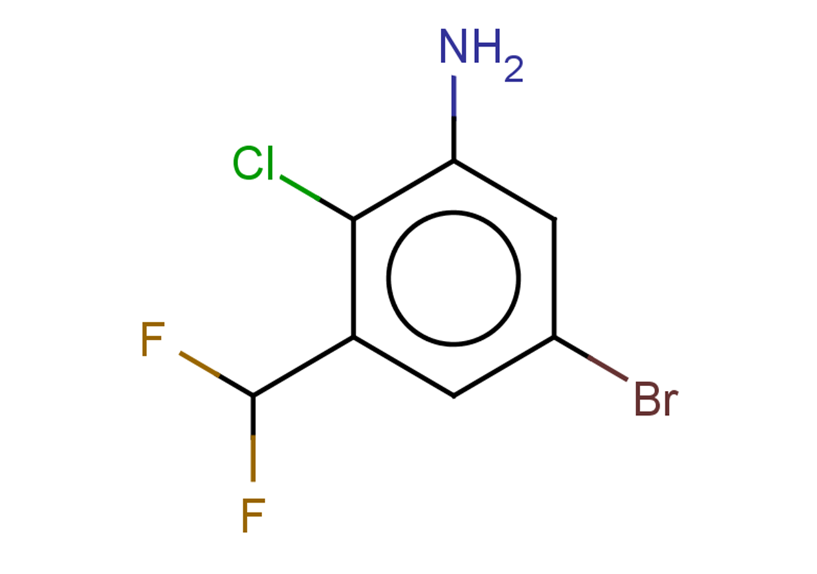 5-bromo-2-chloro-3-(difluoromethyl)aniline
