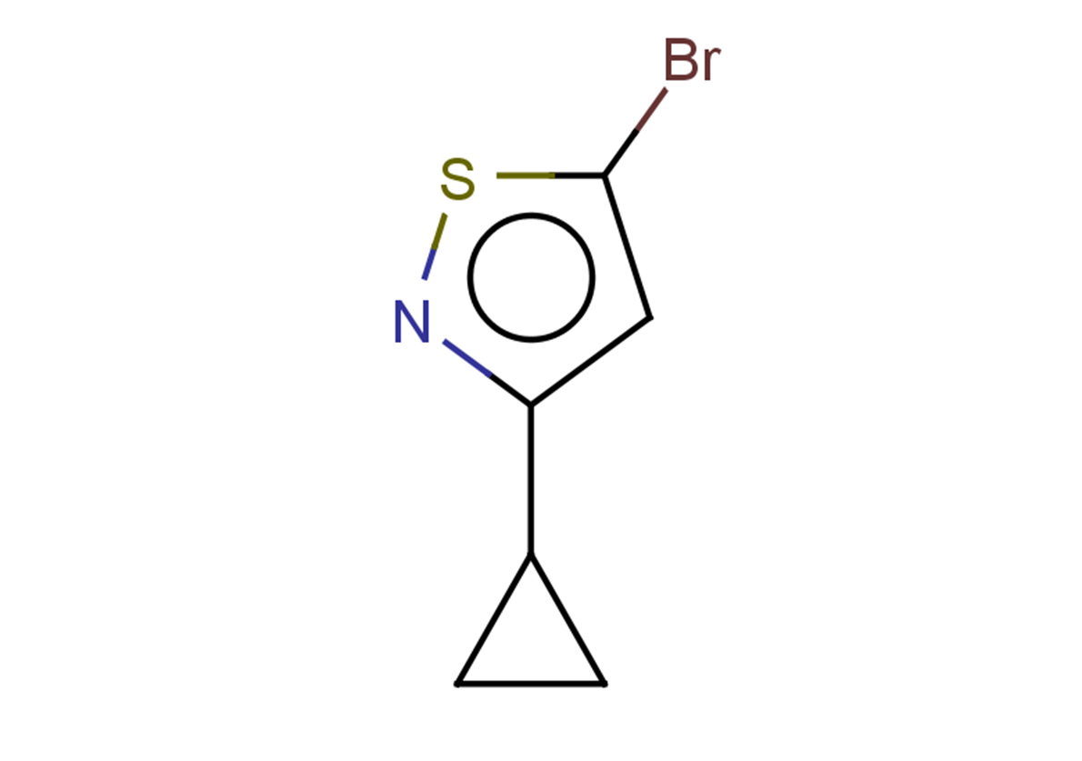5-bromo-3-cyclopropyl-1,2-thiazole