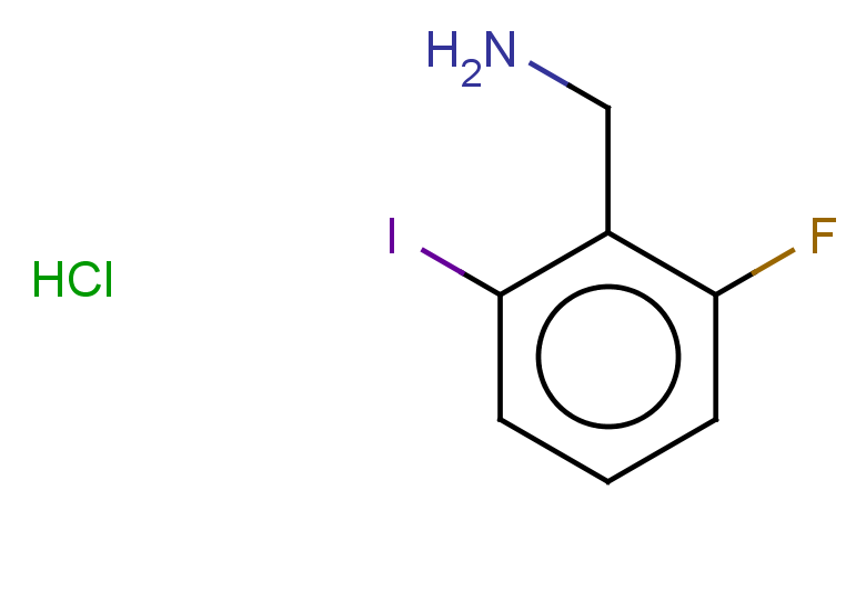1-(2-fluoro-6-iodophenyl)methanamine hydrochloride