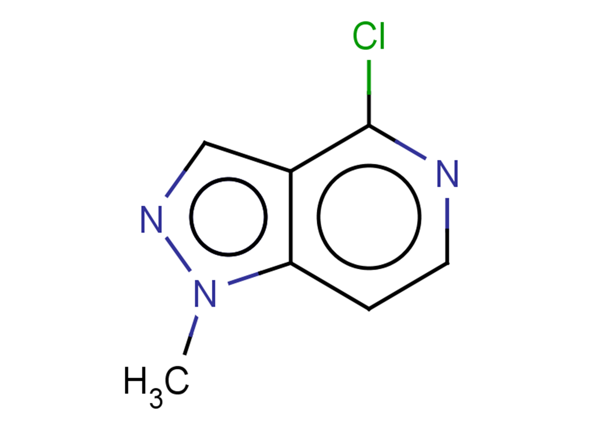 4-chloro-1-methyl-1H-pyrazolo[4,3-c]pyridine