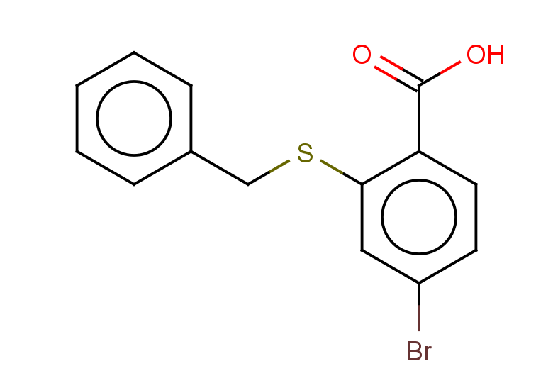 2-(benzylsulfanyl)-4-bromobenzoic acid
