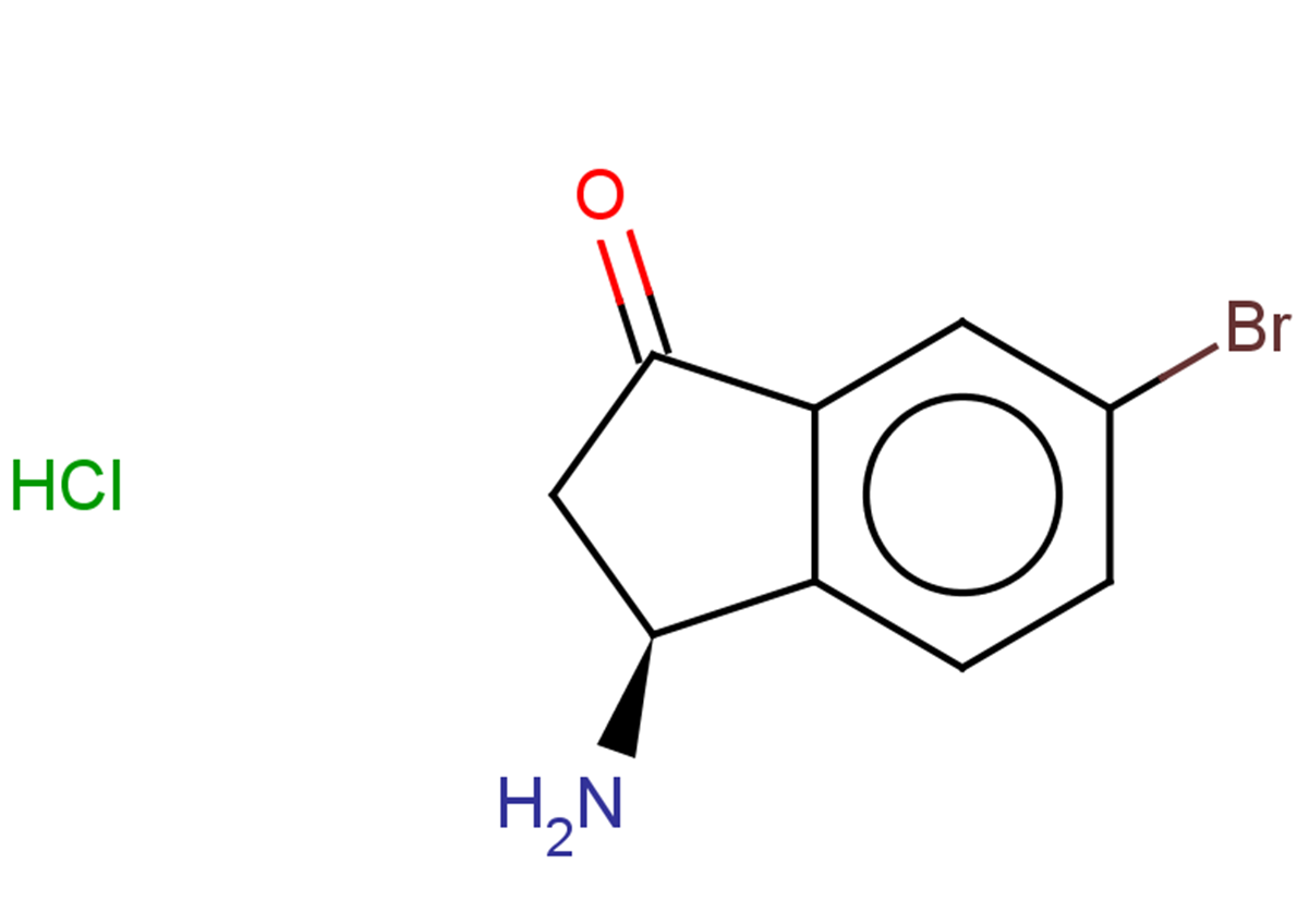 (3S)-3-amino-6-bromo-2,3-dihydro-1H-inden-1-one hydrochloride