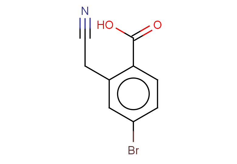 4-bromo-2-(cyanomethyl)benzoic acid