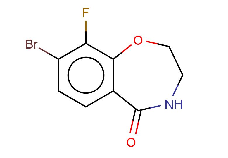 8-bromo-9-fluoro-2,3,4,5-tetrahydro-1,4-benzoxazepin-5-one