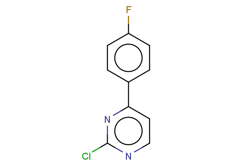 2-chloro-4-(4-fluorophenyl)pyrimidine