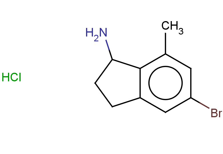 5-bromo-7-methyl-2,3-dihydro-1H-inden-1-amine hydrochloride