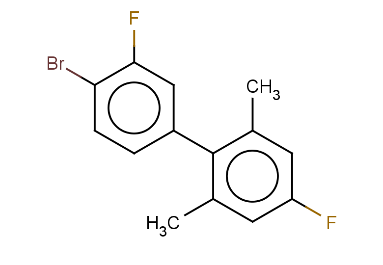 4'-bromo-3',4-difluoro-2,6-dimethyl-1,1'-biphenyl