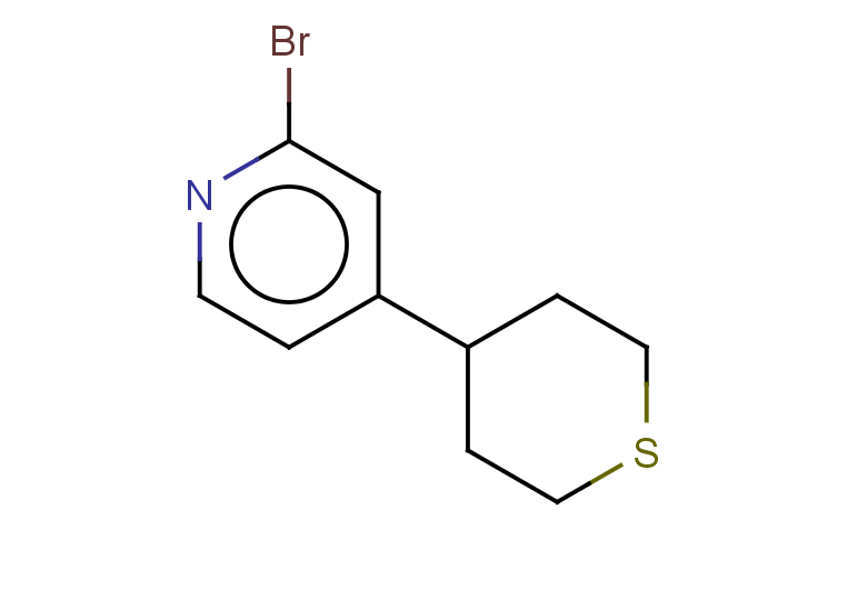 2-bromo-4-(thian-4-yl)pyridine