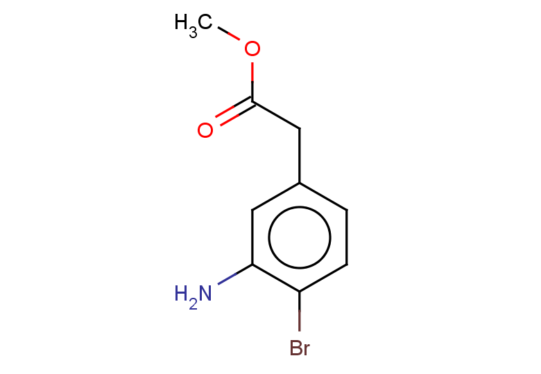 methyl 2-(3-amino-4-bromophenyl)acetate