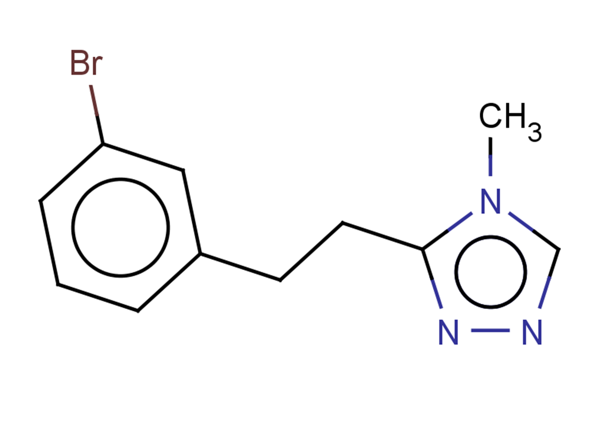3-[2-(3-bromophenyl)ethyl]-4-methyl-4H-1,2,4-triazole