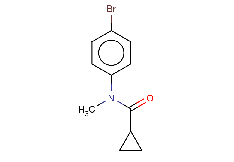 N-(4-bromophenyl)-N-methylcyclopropanecarboxamide