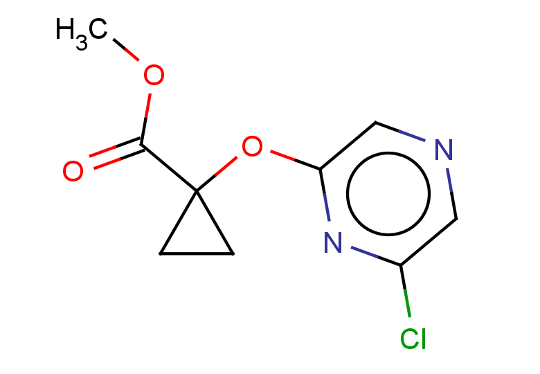 methyl 1-[(6-chloropyrazin-2-yl)oxy]cyclopropane-1-carboxylate