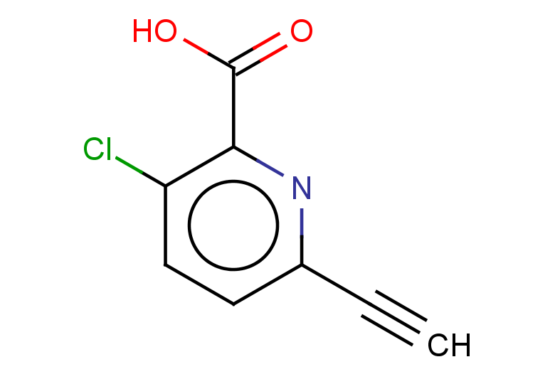 3-chloro-6-ethynylpyridine-2-carboxylic acid