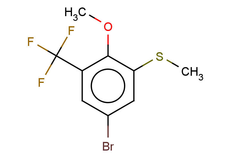 5-bromo-2-methoxy-1-(methylsulfanyl)-3-(trifluoromethyl)benzene