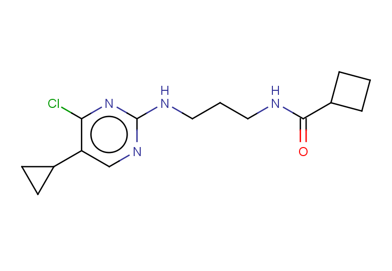 N-{3-[(4-chloro-5-cyclopropylpyrimidin-2-yl)amino]propyl}cyclobutanecarboxamide
