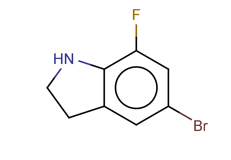 5-bromo-7-fluoro-2,3-dihydro-1H-indole