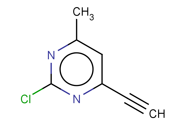 2-chloro-4-ethynyl-6-methylpyrimidine