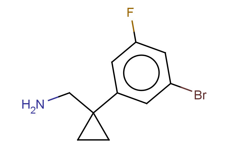 [1-(3-bromo-5-fluorophenyl)cyclopropyl]methanamine