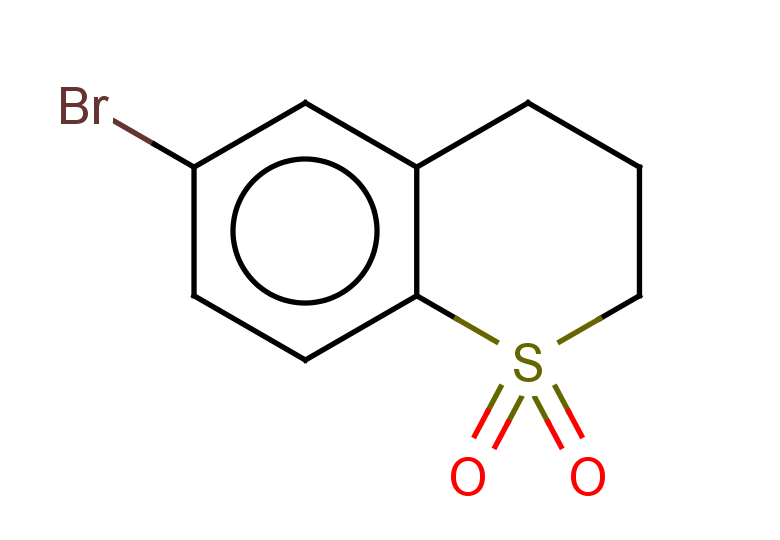 6-bromo-3,4-dihydro-2H-1lambda6-benzothiopyran-1,1-dione