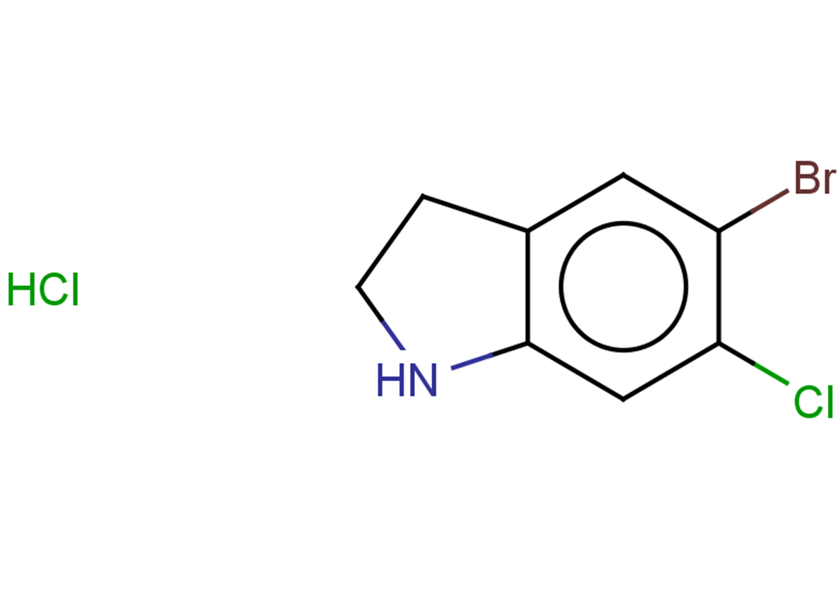 5-bromo-6-chloro-2,3-dihydro-1H-indole hydrochloride