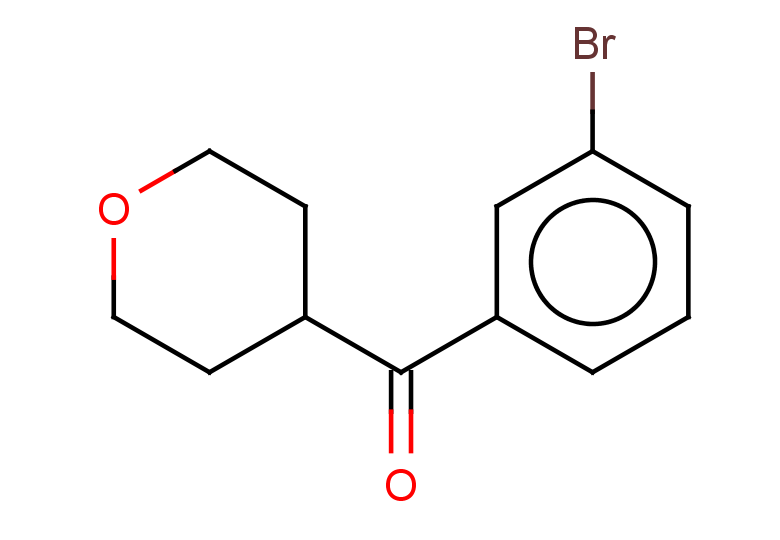 4-(3-bromobenzoyl)oxane