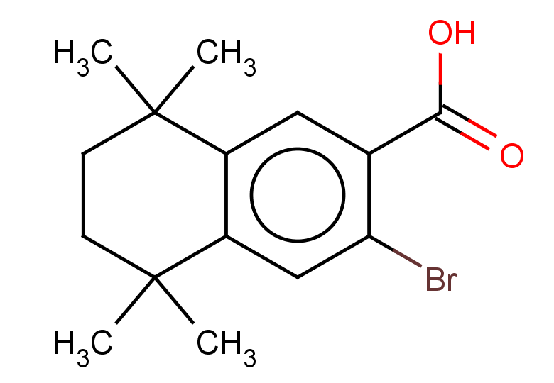 3-bromo-5,5,8,8-tetramethyl-5,6,7,8-tetrahydronaphthalene-2-carboxylic acid