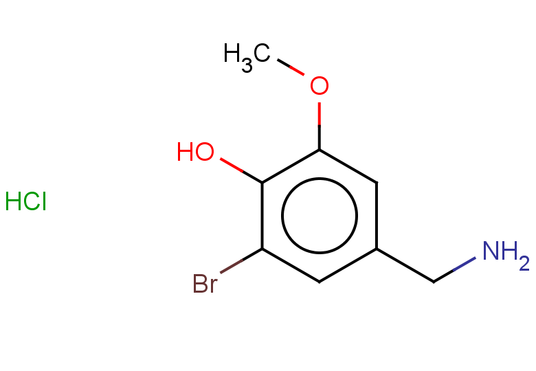 4-(aminomethyl)-2-bromo-6-methoxyphenol hydrochloride