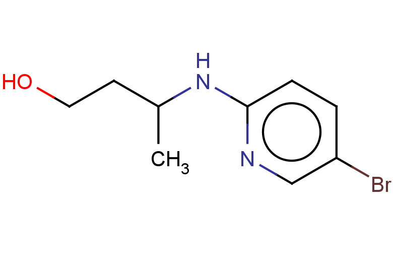 3-[(5-bromopyridin-2-yl)amino]butan-1-ol