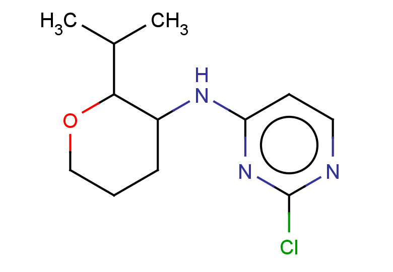 2-chloro-N-[2-(propan-2-yl)oxan-3-yl]pyrimidin-4-amine