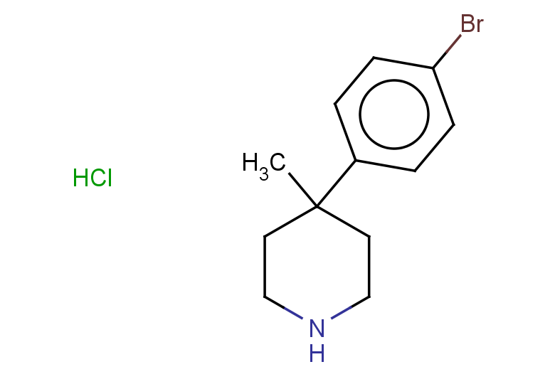 4-(4-bromophenyl)-4-methylpiperidine hydrochloride