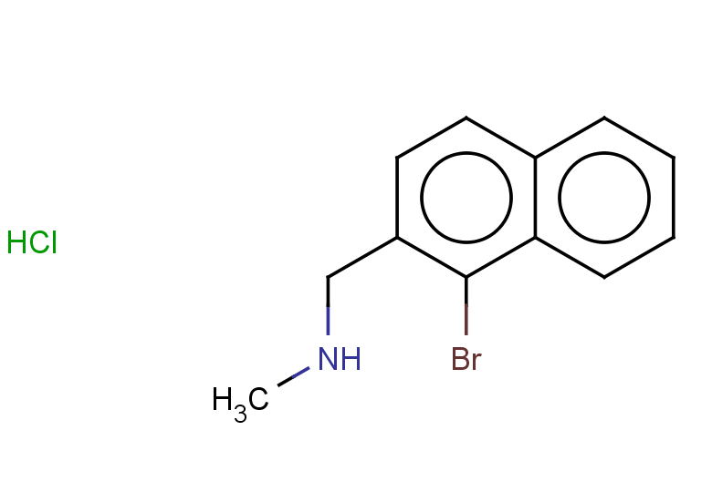[(1-bromonaphthalen-2-yl)methyl](methyl)amine hydrochloride
