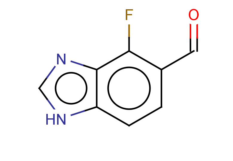4-fluoro-1H-1,3-benzodiazole-5-carbaldehyde