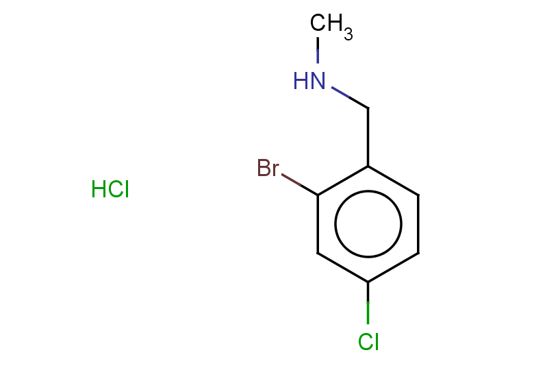[(2-bromo-4-chlorophenyl)methyl](methyl)amine hydrochloride