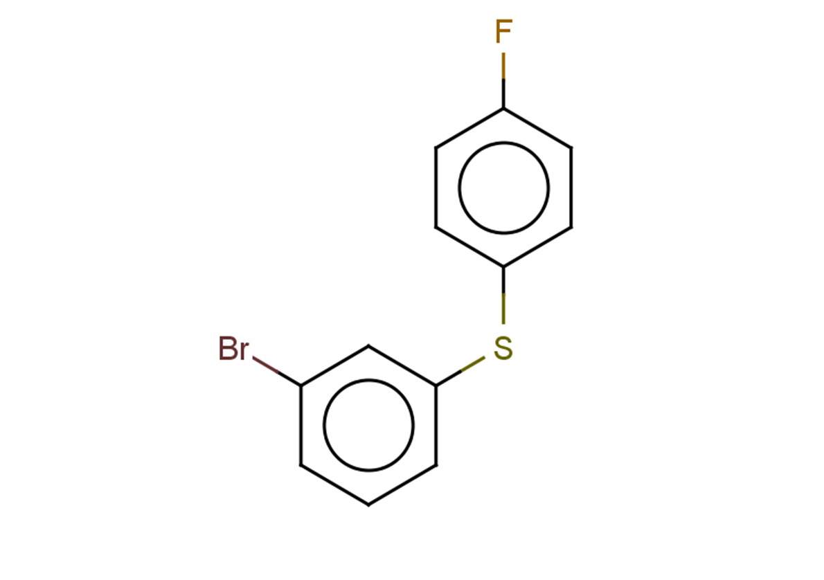 1-[(3-bromophenyl)sulfanyl]-4-fluorobenzene