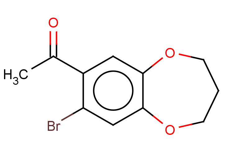 1-(8-bromo-3,4-dihydro-2H-1,5-benzodioxepin-7-yl)ethan-1-one