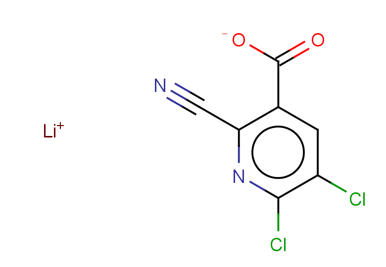 lithium(1+) 5,6-dichloro-2-cyanopyridine-3-carboxylate