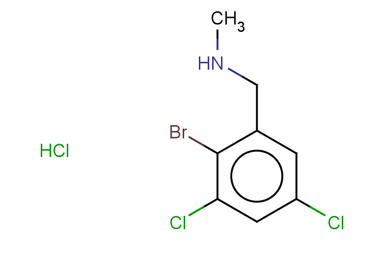 [(2-bromo-3,5-dichlorophenyl)methyl](methyl)amine hydrochloride