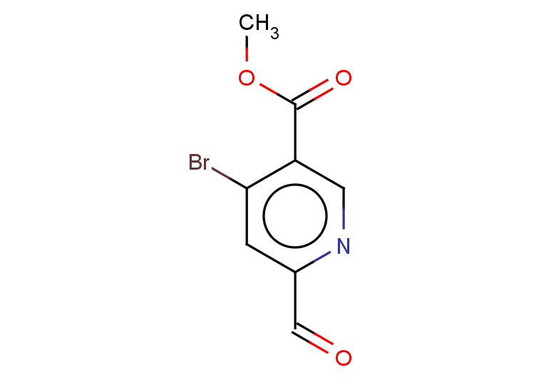 methyl 4-bromo-6-formylpyridine-3-carboxylate