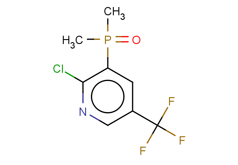 2-chloro-3-(dimethylphosphoryl)-5-(trifluoromethyl)pyridine