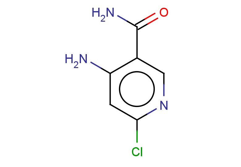 4-amino-6-chloropyridine-3-carboxamide